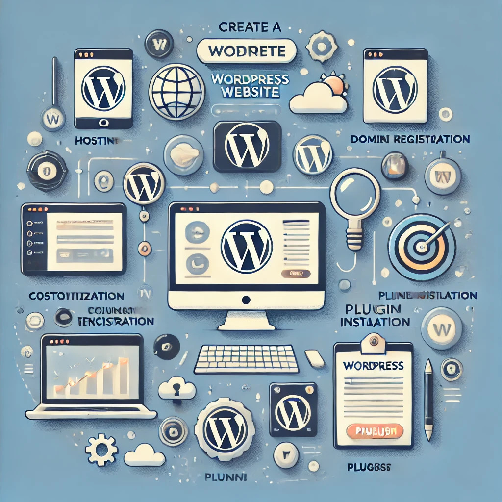 creare sito web wordpress